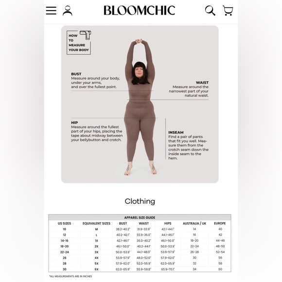 BloomChic Navy Blue Dress Sz 1X (14-16) - Picture 15 of 15